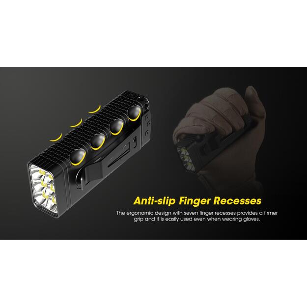 FLASHLIGHT TINY MONSTER SERIES/12000 LUMENS TM12K NITECORE 6