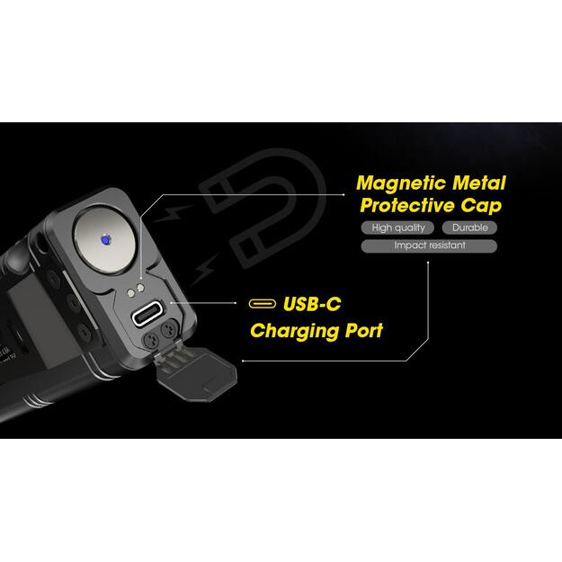 FLASHLIGHT TINY MONSTER SERIES/12000 LUMENS TM12K NITECORE 5