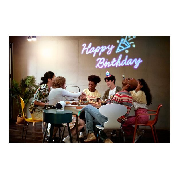 SAMSUNG The Freestyle DLP LED 1920x1080 HDR10+ Micro HDMI Wi-Fi 5 BT 5.2 28