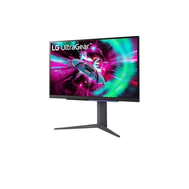 LCD Monitor|LG|27GR93U-B|27 |Gaming/4K|Panel IPS|3840x2160|16:9|144Hz|Matte|1 ms|Pivot|Height adjustable|Tilt|27GR93U-B 9