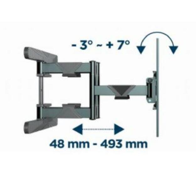 TV SET ACC WALL MOUNT 40-80 /WM-80ST-01 GEMBIRD