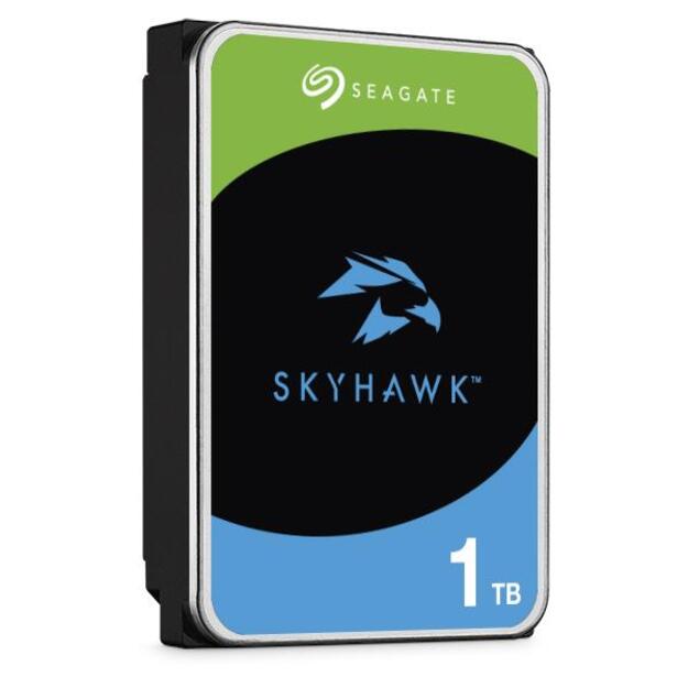 HDD|SEAGATE|SkyHawk|1TB|SATA|256 MB|5400 rpm|Discs/Heads 1/2|3,5 |ST1000VX013