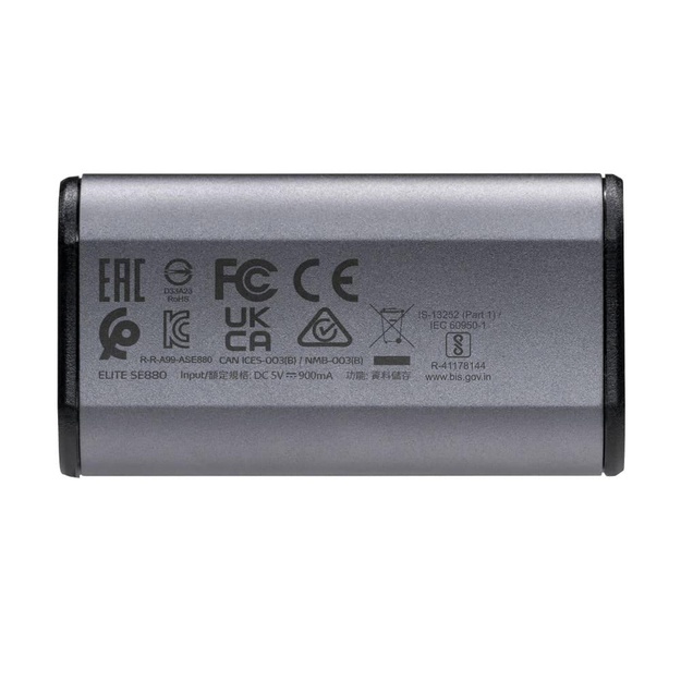 External SSD|ADATA|SE880|1TB|USB-C|Write speed 2000 MBytes/sec|Read speed 2000 MBytes/sec|AELI-SE880-1TCGY