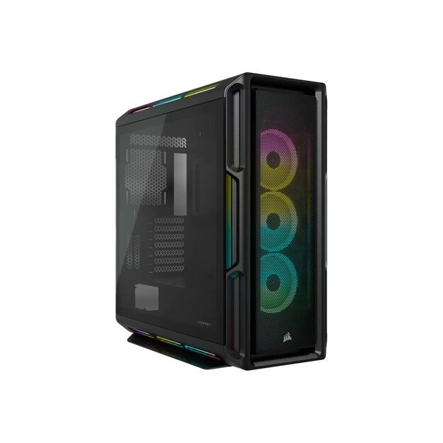 CORSAIR iCUE 5000T RGB Tempered Glass Mid-Tower Smart Case Black