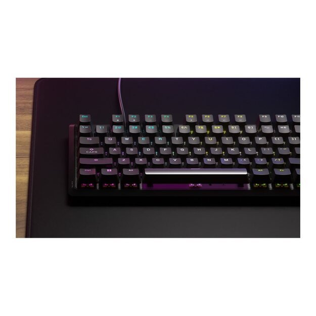 CORSAIR K70 RGB CORE Mechanical Gaming Keyboard Backlit RGB LED CORSAIR Linear Red Black 4