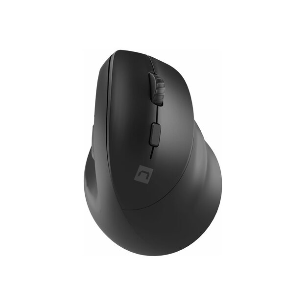 NATEC Vertical mouse Crake 2 2400DPI wireless Bluetooth 5.0+2.4Ghz black