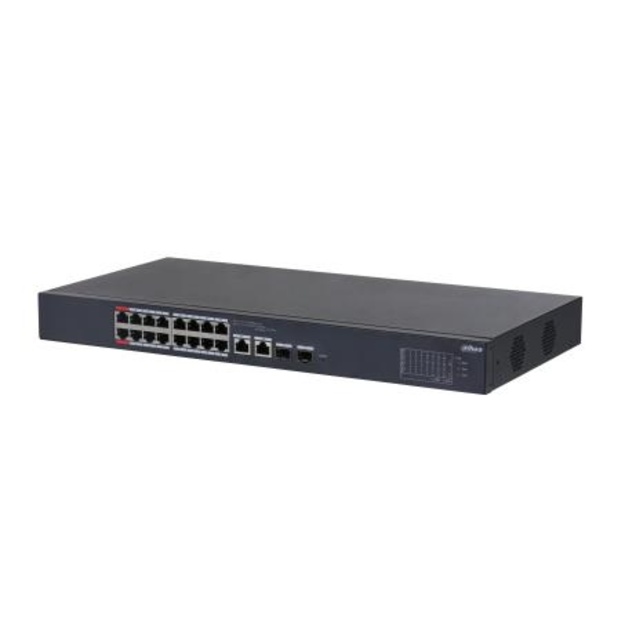 Switch|DAHUA|CS4218-16ET-240|Type L2|Desktop/pedestal|16x10Base-T / 100Base-TX|PoE ports 16|DH-CS4218-16ET-240