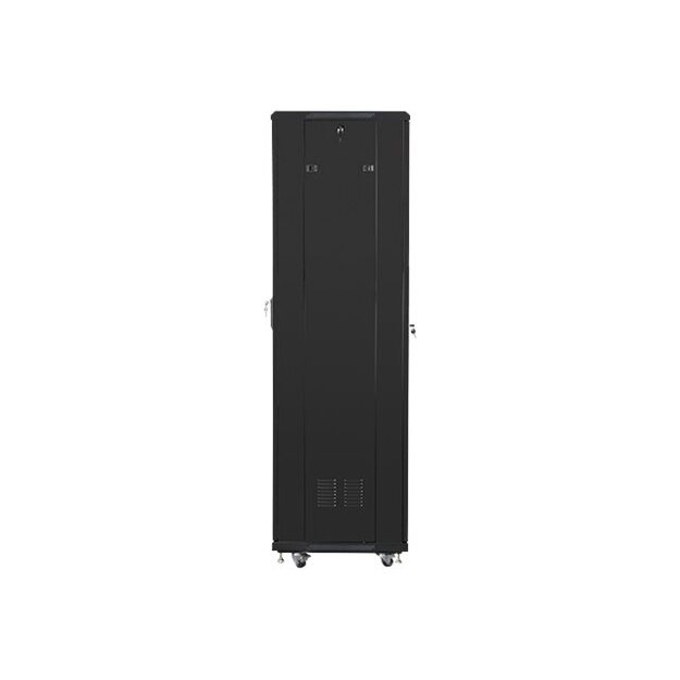 LANBERG FF01-6642-12B free-standing rack 19 demounted flat pack 42U/600x600mm black