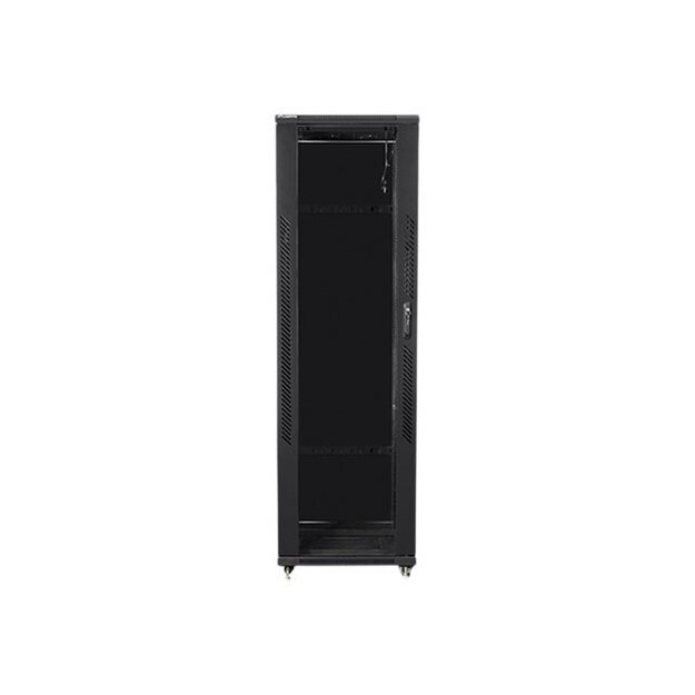 LANBERG FF01-6642-12B free-standing rack 19 demounted flat pack 42U/600x600mm black