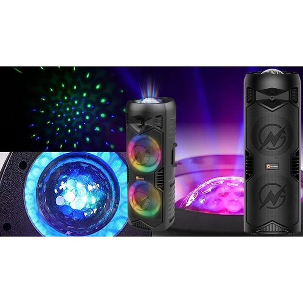 Portable Speaker|N-GEAR|LET S GO PARTY 5150 BLACK|Black|Wireless|Bluetooth|LGP5150BK