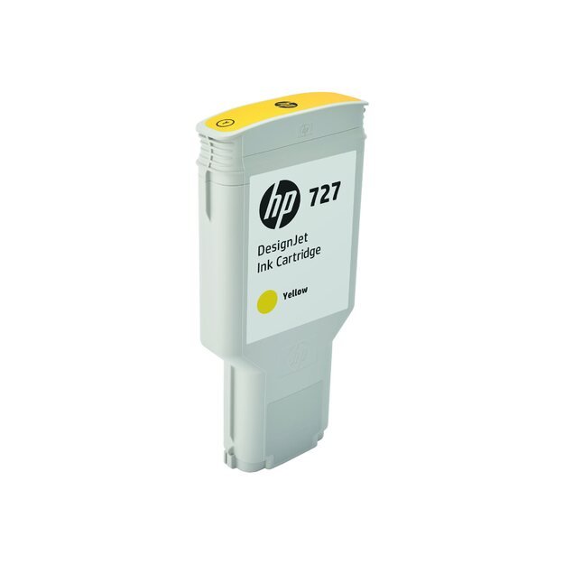 HP 727 300-ml Ink Cartridge Yellow