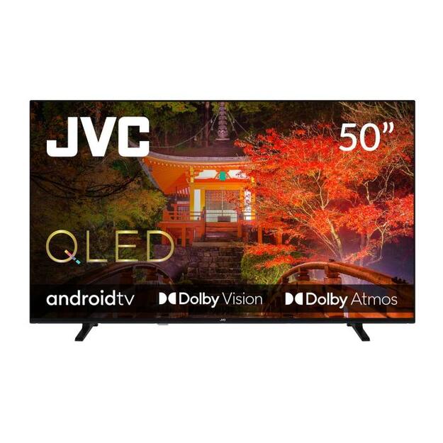 TV Set|JVC|50 |4K/Smart|QLED|3840x2160|Wireless LAN|Bluetooth|Android TV|LT-50VAQ330P