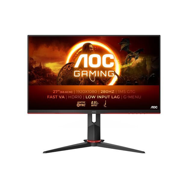 AOC 27G2ZN3/BK 27inch VA WLED FHD 280Hz