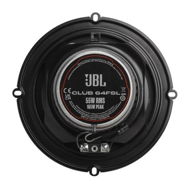 CAR SPEAKERS 6.5  CLUB 64FSL/COAXIAL FLAT JBLSPKCB64FSL JBL