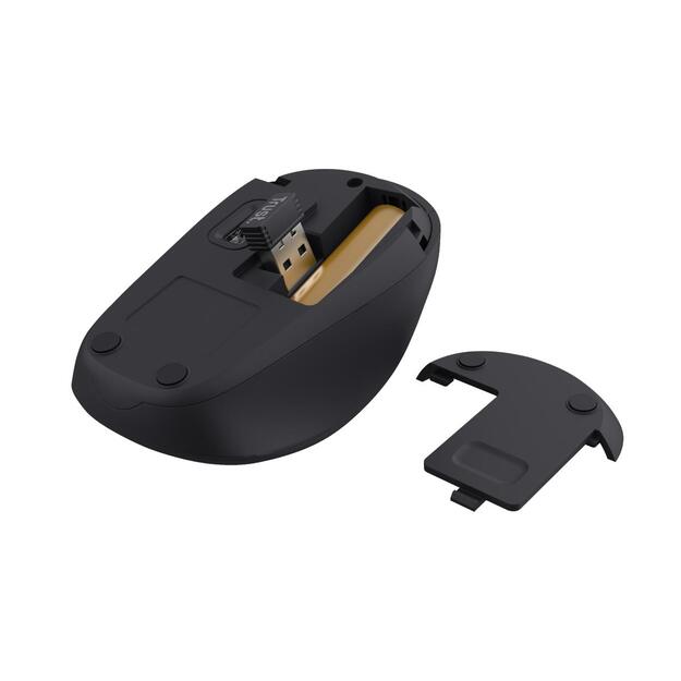 MOUSE USB OPTICAL WRL YVI+ ECO/BLUE 24551 TRUST 6