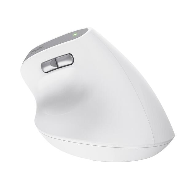 MOUSE USB OPTICAL WRL BAYO II/ERGO WHT 25398 TRUST 12