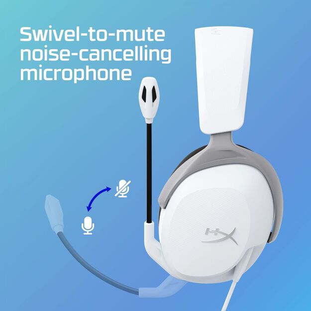 HEADSET HYPERX CLOUD STINGER 2/CORE PS WHITE 6H9B5AA HYPERX 5