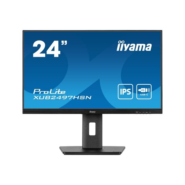 IIYAMA XUB2497HSN-B1 24inch IPS 1920x1080 250cd/m2 1ms HDMI DP USB