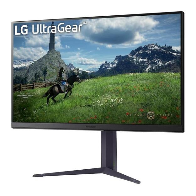 LCD Monitor|LG|31.5 |Panel IPS|2560x1440|16:9|180Hz|1 ms|Pivot|Height adjustable|Tilt|Colour Black|32GS85Q-B 5