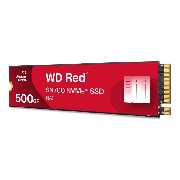 SSD|WESTERN DIGITAL|Red SN700|500GB|M.2|PCIE|NVMe|Write speed 2600 MBytes/sec|Read speed 3430 MBytes/sec|WDS500G1R0C