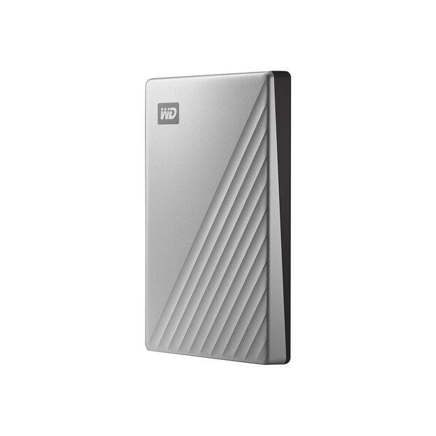 WD My Passport Ultra 2TB Silver USB-C/USB3.0 HDD 2.5inch Metal finish RTL portable extern 10