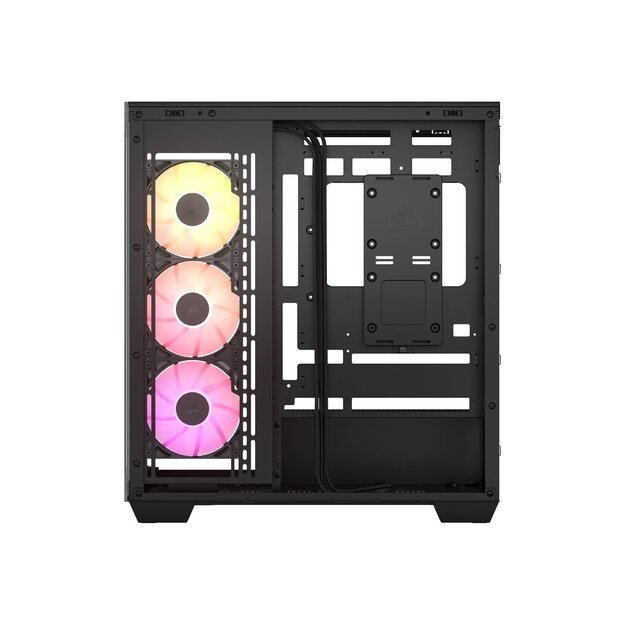 CORSAIR 3500X ARGB Tempered Glass Mid-Tower PC Case Black