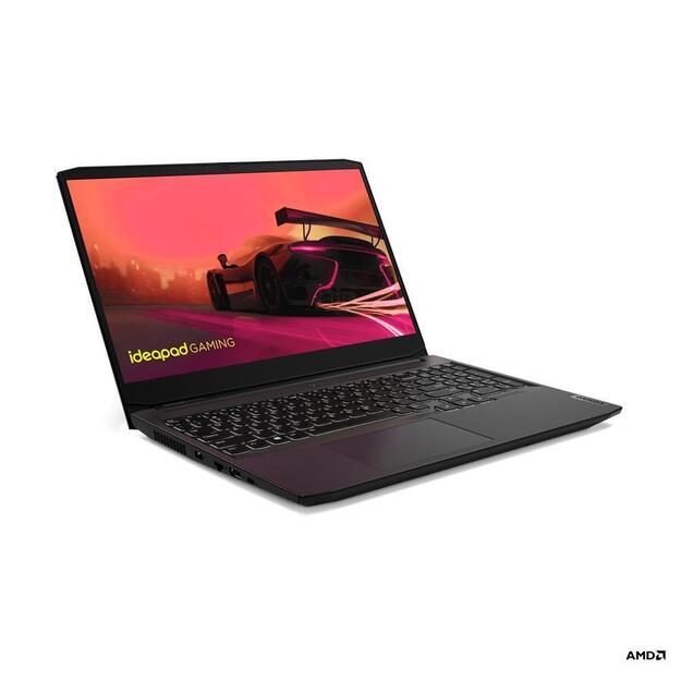 Notebook|LENOVO|IdeaPad|Gaming 3 15ACH6|CPU  Ryzen 5|5500H|3300 MHz|15.6 |1920x1080|RAM 16GB|DDR4|3200 MHz|SSD 512GB|NVIDIA GeForce RTX 2050|4GB|ENG|Black|2.25 kg|82K2027ARM