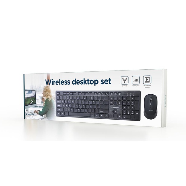 KEYBOARD +MOUSE WRL RUS/DESKTOP KBS-WCH-04-RU GEMBIRD