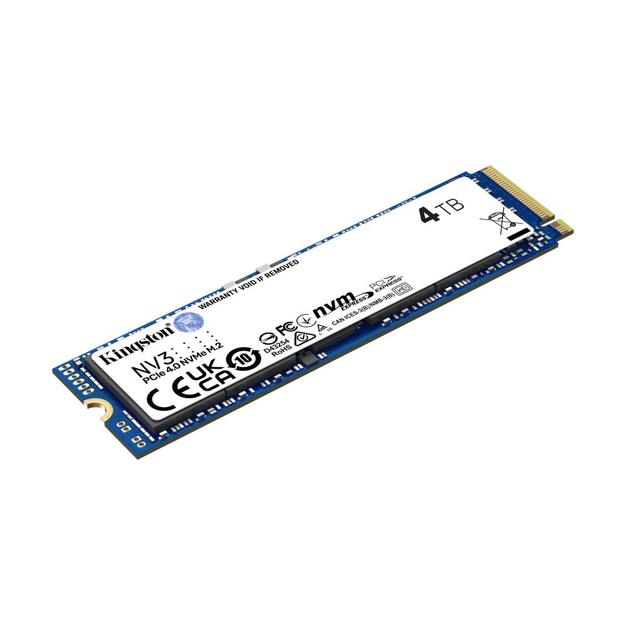 KINGSTON 4TB NV3 M.2 2280 NVMe SSD