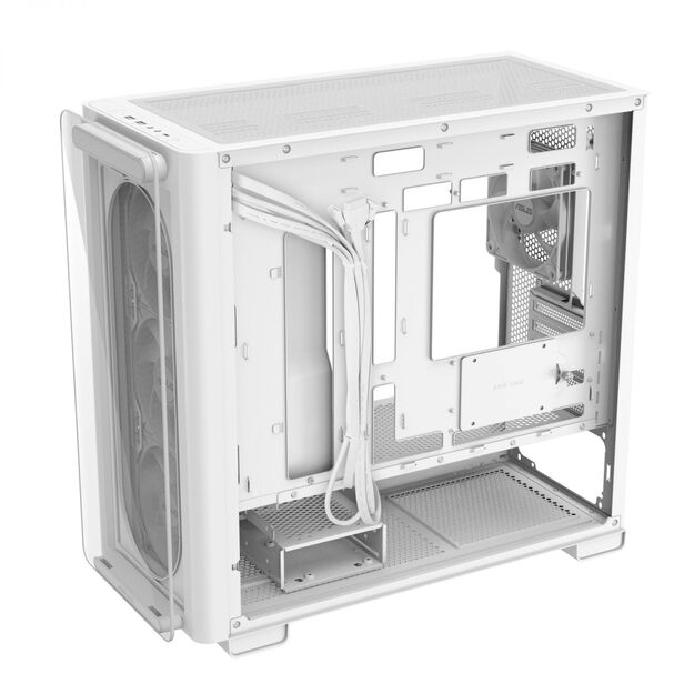 Case|ASUS|A23 PLUS|MidiTower|Case product features Transparent panel|MicroATX|MiniITX|Colour White|A23PLUSTG/ARGBWHITE 20
