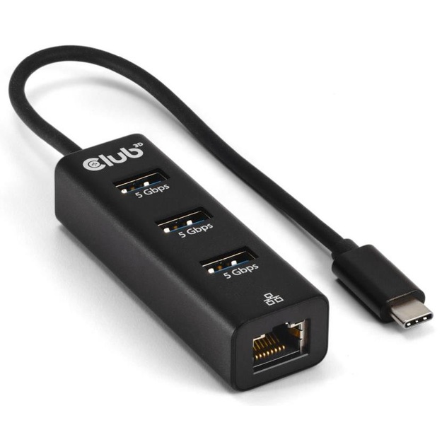 I/O HUB USB-C 3PORT/CSV-1549 CLUB3D