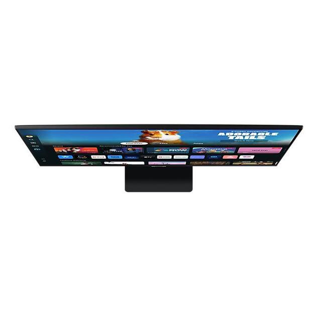 LCD Monitor|SAMSUNG|27 |TV Monitor/Smart|Panel VA|1920x1080|16:9|60Hz|Matte|4 ms|Speakers|Tilt|Colour Black|LS27DM500EUXDU