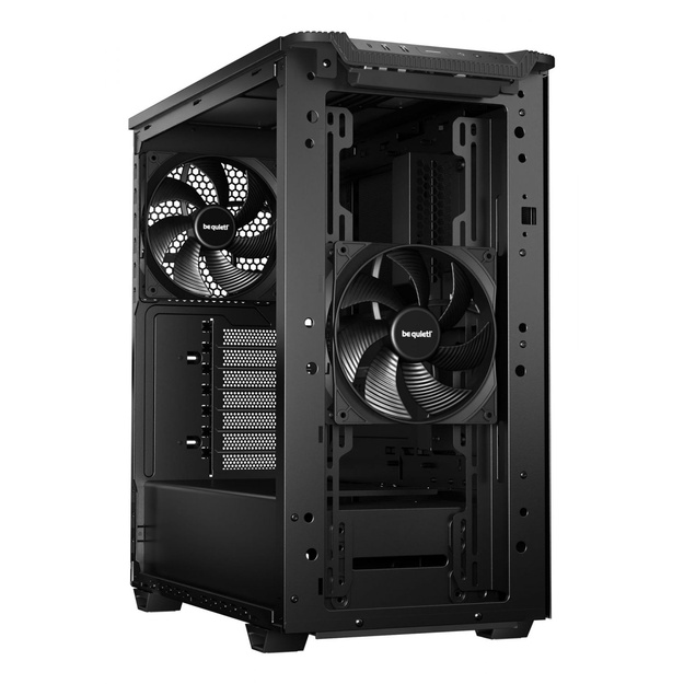 Case|BE QUIET|PURE BASE 501|MidiTower|Not included|ATX|MicroATX|MiniITX|Colour Black|BG074