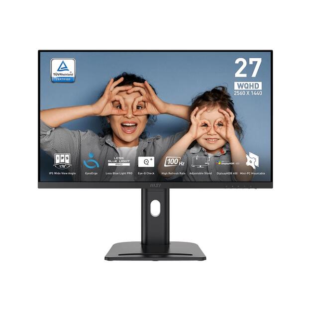 LCD Monitor|MSI|PRO MP273QP E2|27 |Business|Panel IPS|2560x1440|16:9|100Hz|Matte|1 ms|Speakers|Swivel|Pivot|Height adjustable|Tilt|Colour Black|PROMP273QPE2