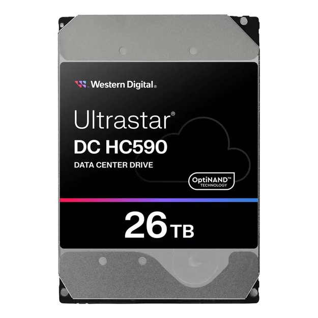 HDD|WESTERN DIGITAL ULTRASTAR|Ultrastar DC HC590|WUH722626ALE6L4 0F65672|26TB|SATA 3.0|512 MB|7200 rpm|3,5 |0F65672
