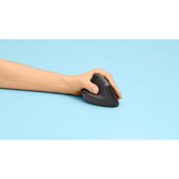 MOUSE USB OPTICAL WRL VERTICAL/BLACK 910-006474 LOGITECH