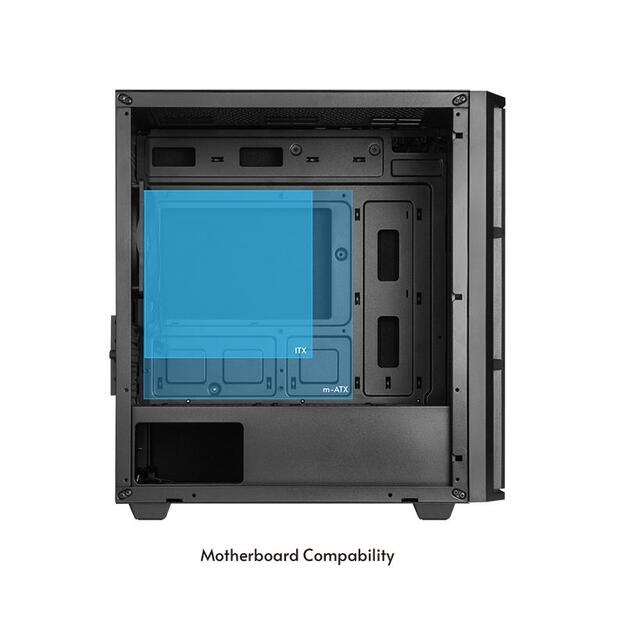 Case|CHIEFTEC|Pro mini|MidiTower|MicroATX|MiniITX|Colour Black|AZ-01B-OP 21