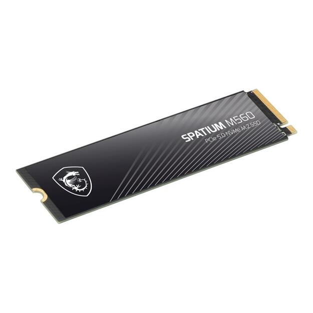 SSD|MSI|SPATIUM M560|2TB|M.2|PCIe Gen5|NVMe|3D NAND|Write speed 8700 MBytes/sec|Read speed 10300 MBytes/sec|TBW 1200 TB|MTBF 1500000 hours|S78-440Q940-P83