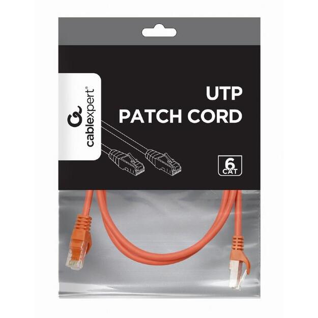 PATCH CABLE CAT6 UTP 1.5M/RED PP6U-1.5M/R GEMBIRD