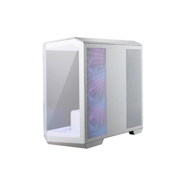 Case|MSI|MidiTower|Case product features Transparent panel|Not included|MicroATX|Colour White|MAGPANOM100RPZWHITE