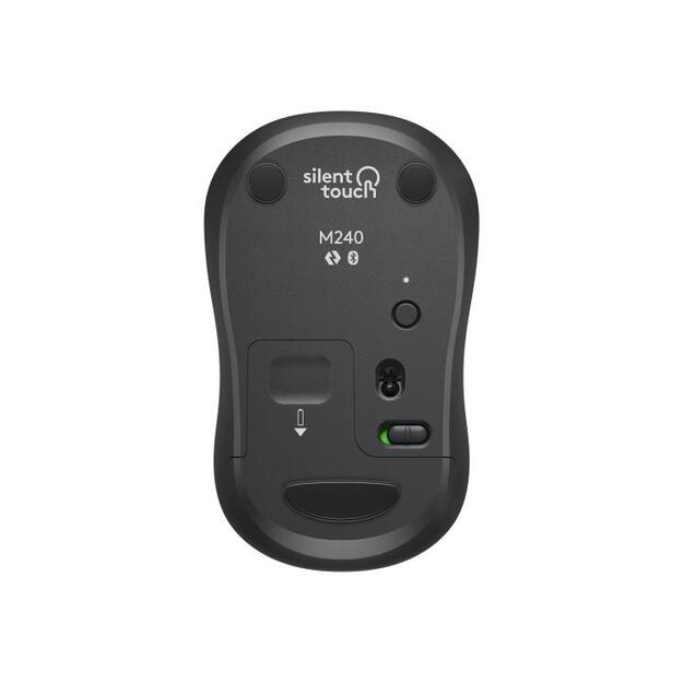 MOUSE BLUETH OPTICAL M240/GRAPHITE 910-007119 LOGITECH