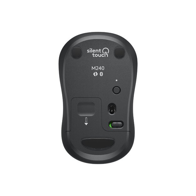 MOUSE BLUETH OPTICAL M240/GRAPHITE 910-007119 LOGITECH 7