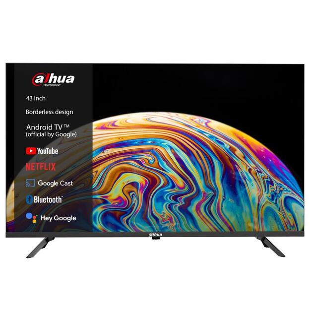 TV Set|DAHUA|39.5 |Smart/FHD|1920x1080|Android TV|Black|DHI-LTV40-SD200