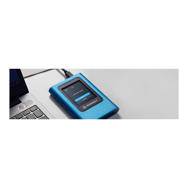 External SSD|KINGSTON|IronKey Vault Privacy 80|960GB|USB 3.2|Write speed 250 MBytes/sec|Read speed 250 MBytes/sec|IKVP80ES/960G