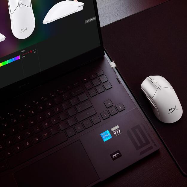 MOUSE USB OPTICAL HYPERX PF/HAS2 MINIWL WHT 7D389AA HYPERX 24