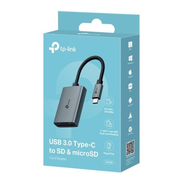 MEMORY READER USB-C SD&MICROSD/UA430C TP-LINK