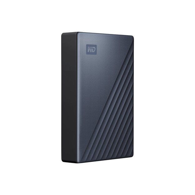 WD My Passport Ultra 5TB Blue USB-C/USB3.0 HDD 2.5inch Metal finish RTL portable extern 1