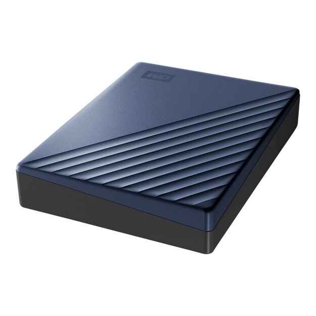 WD My Passport Ultra 5TB Blue USB-C/USB3.0 HDD 2.5inch Metal finish RTL portable extern 3