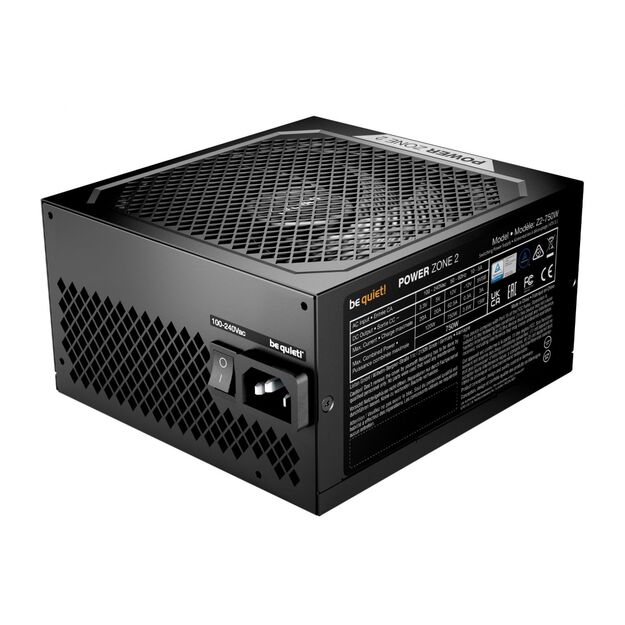Power Supply|BE QUIET|POWER ZONE 2|750 Watts|Peak Power 820 Watts|Efficiency 80 PLUS PLATINIUM|MTBF 100000 hours|BP006EU 6