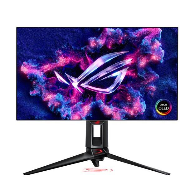 ASUS ROG Swift OLED PG27AQDP 26.5inch WOLED QHD 16:9 480Hz 450cd/m2 0.03ms 2xHDMI DP USB 3.2 Gen 1 Type-Ax2 Black/Aura Sync